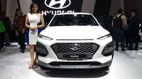 Hyundai Kona melantai di IIMS 2019. (Dian / Liputan6.com)