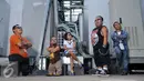 Meski postur tubuh para personil The Baba Band mini, Ucok mengklaim tidak mengurangi musikalitas mereka,  Jakarta, Senin (31/8/2015). (Liputan6.com/Panji Diksana)