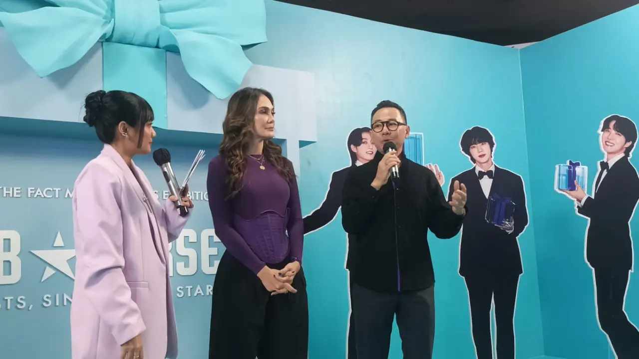 Luna Maya dan Davy Makimian di BSTARUNIVERSE
