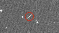 Asteroid yang panjangnya sekitar 3 hingga 6 meter, melintas di atas Samudra Hindia selatan pada Minggu pukul 04.08 GMT (AFP/NASA)