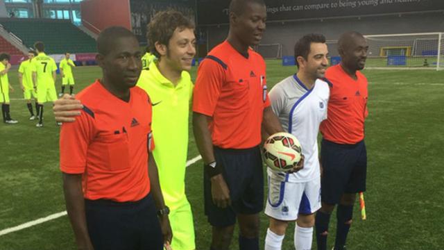 Valentino Rossi - Xavi Hernandez 