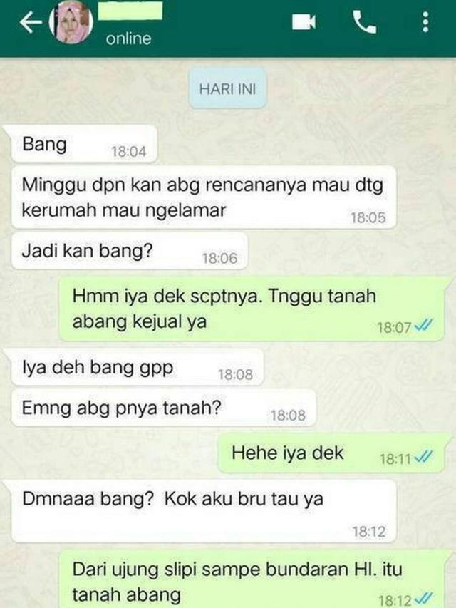 6 Chat Gombal Lamar Pasangan, Bikin Gemas Sendiri