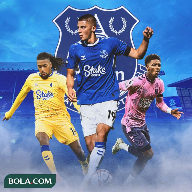 Everton - Alex Iwobi, Vitaliy Mykolenko, Demarai Gray