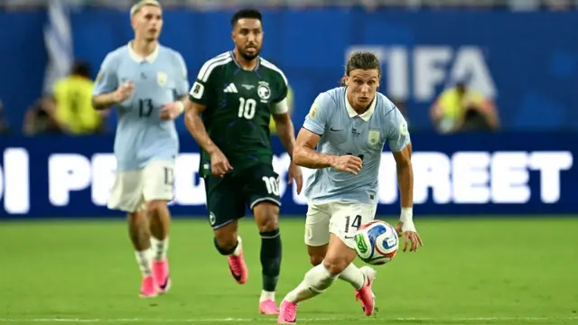 Timnas Arab Saudi vs Timnas Uruguay