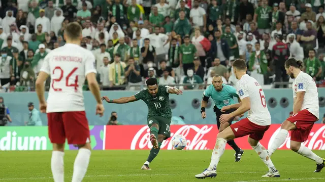 Robert Lewandowski Cetak Gol, Polandia Bungkam Arab Saudi di Piala Dunia 2022