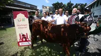 Sinar Mas Land melalui Yayasan Muslim Sinar Mas Land (YMSML) kembali menyalurkan 512 hewan kurban di Hari Raya Idul Adha 2022. (Dok Sinar Mas Land)