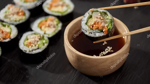 Makanan Korea Kimbap