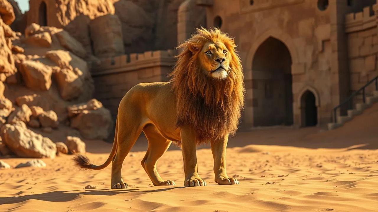 Ilustrasi Singa
