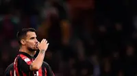 Gelandang AC Milan asal Spanyol, Suso. (AFP/Marco Bertorello)