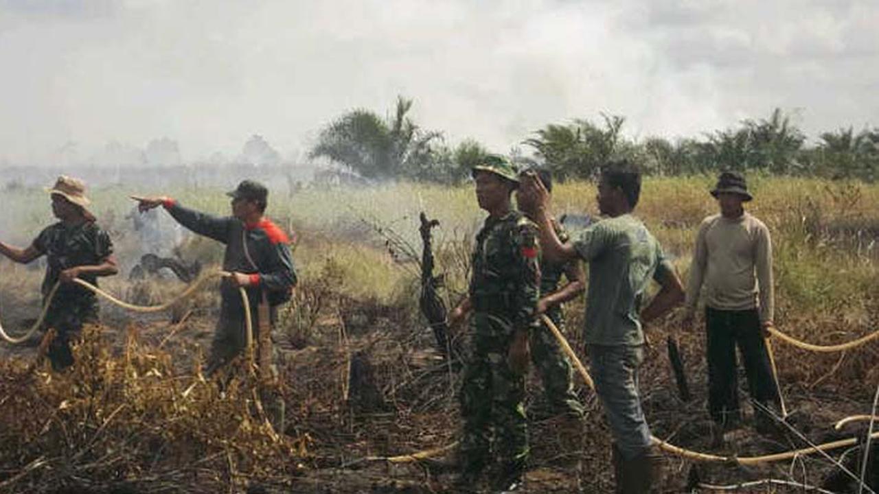 172 Titik Api di Riau Berhasil Dipadamkan