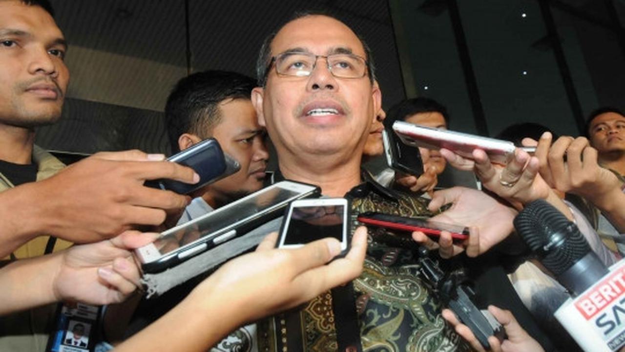 Bupati Musi Banyuasin usai diperiksa KPK terkait suap RAPBD