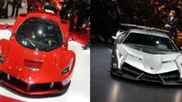 LaFerrari Pilih Didorong, Veneno Suka Meraung!