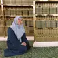 Puan Maharani saat berziarah ke Makam Rasullah SAW dan sahabatnya. (dok. Yadi Jentak)