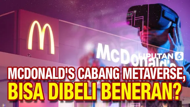 McDonald's Buka Cabang di Metaverse