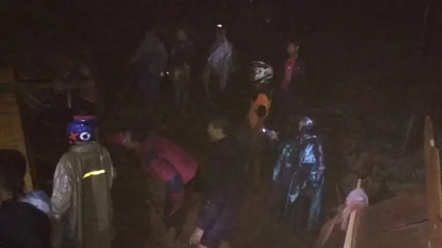 Longsor di Dusun Pedagung Desa Tundagan, Kecamatan Watukumpul, Pemalang, Jumat (23/3/2019) menewaskan seorang warga. (Foto: Liputan6.com/Polres Pemalang/Muhamad Ridlo)