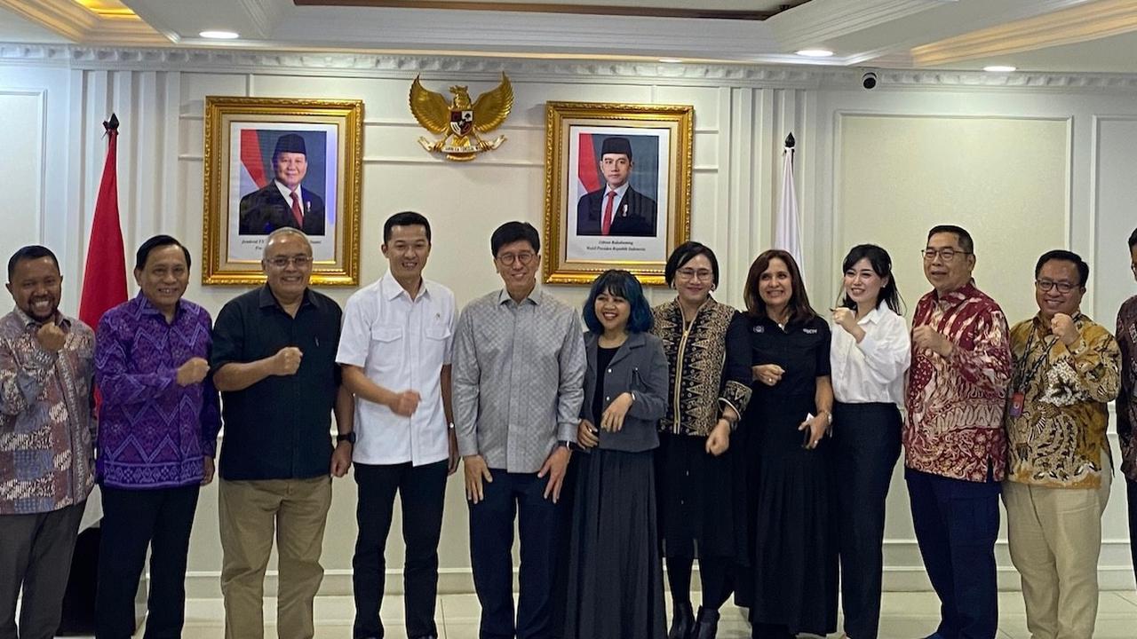 Emtek Grup Audiensi dengan Kemenpora, Taufik Hidayat Bicara Pentingnya Media Mempopulerkan Olahraga