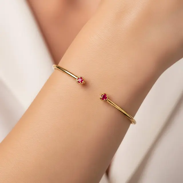 Gelang Emas Gram Kecil Model Bangle Minimalis