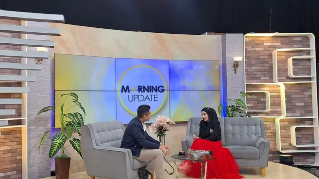 dr. Ayu Widyaningrum saat berbincang dengan media di Studio INews Kebon Sirih, Jakarta Pusat, Senin (7/10/2024).