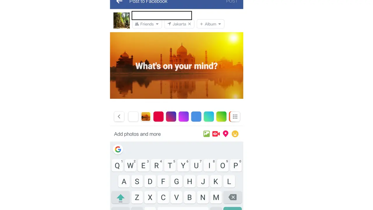 Status Facebook