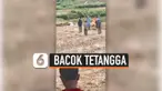 BEREBUT RUMPUT, PRIA BACOK TETANGGANYA HINGGA TEWAS