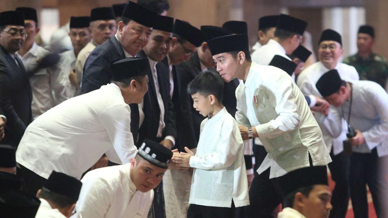Prabowo-Gibran laksanakan salat Idulfitri di Masjid Istiqlal