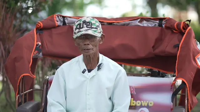 Penerima Becak Listrik dari Presiden