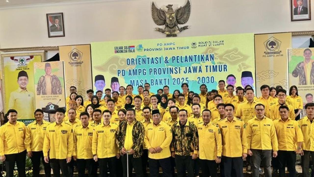 AMPG Jatim Rekrut 100 Ribu Kader Muda, Perkuat Golkar Menuju Pemilu 2029
