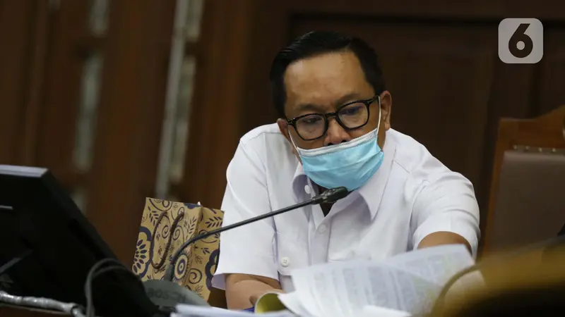 FOTO: Brigjen Prasetijo Utomo Jalani Sidang Lanjutan Dugaan Suap Djoko Tjandra