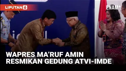 VIDEO: Wakil Presiden RI Ma'ruf Amin Resmikan Gedung Baru ATVI-IMDE