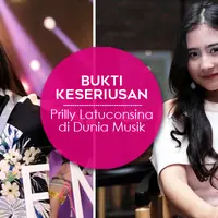 Bukti Keseriusan Prilly Latuconsina di Dunia Musik. (Foto: Bintang Pictures, Desain: Muhammad Iqbal Nurfajri/Bintang.com)