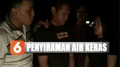 Wanita berusia 26 tahun itu ditangkap karena menyiram suaminya dengan air keras hanya karena kesal tidak diberi uang untuk pengobatan anak mereka.