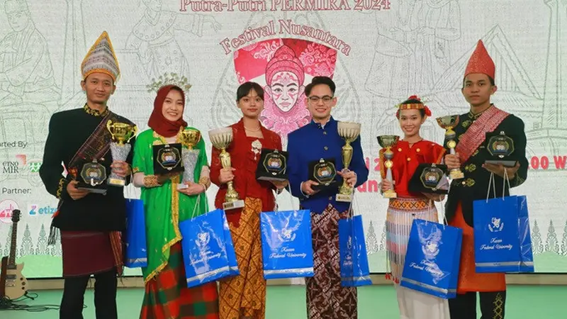 Festival Nusantara dan Grand Final Putra-Putri PERMIRA 2024 sukses digelar pada Sabtu (13/7/2024) di Kazan Federal University (KFU), Kazan, Rusia.