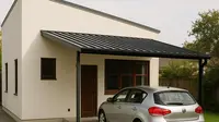 6 Desain Garasi Mobil Belakang Rumah, Praktis dan Aman