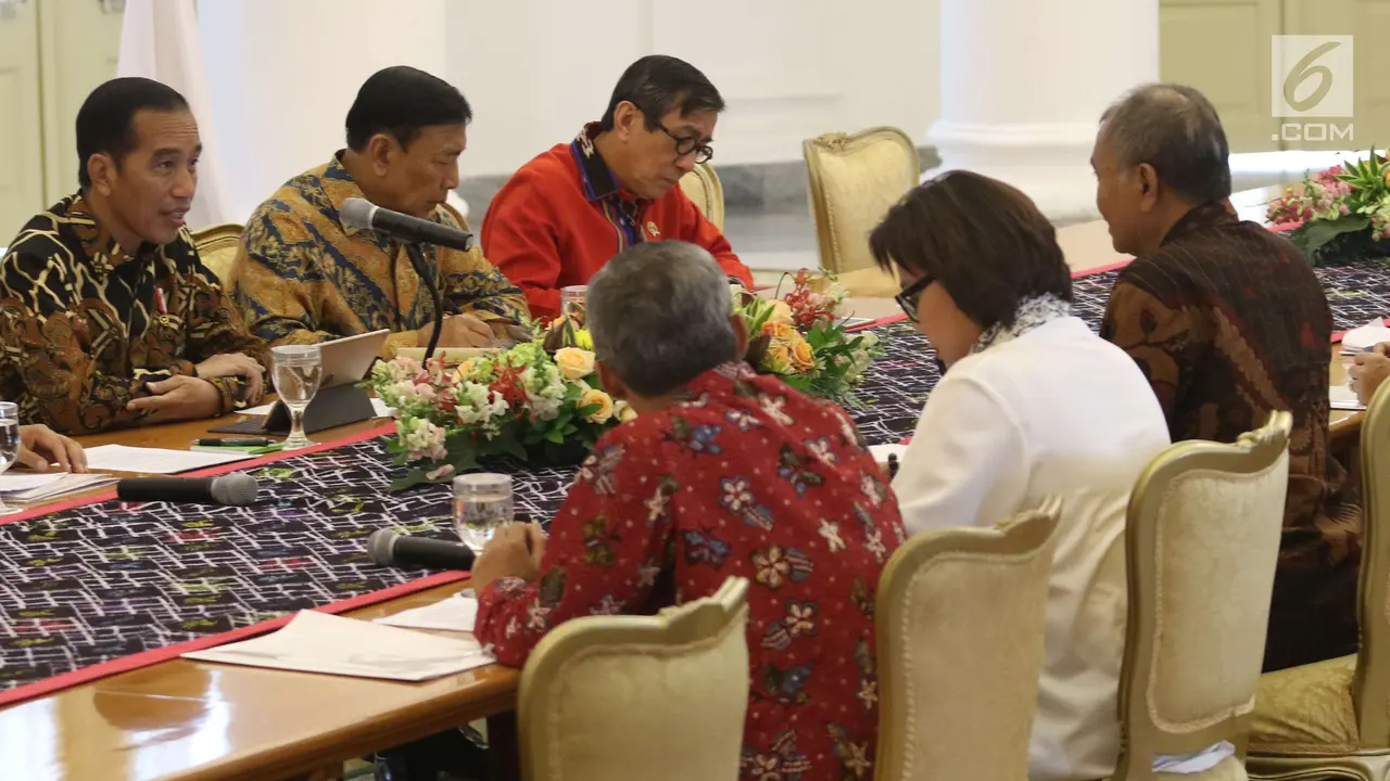 Bahas RKUHP, Presiden Jokowi Bertemu Pimpinan KPK