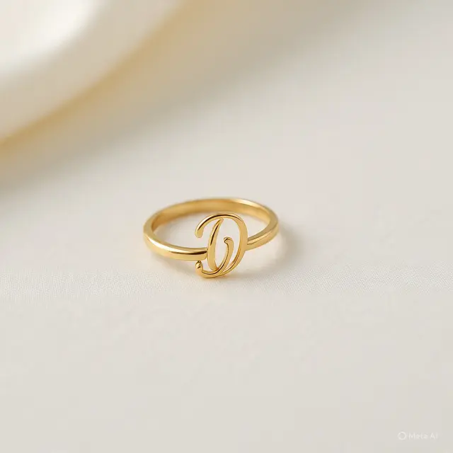 Cincin Emas Aesthetic