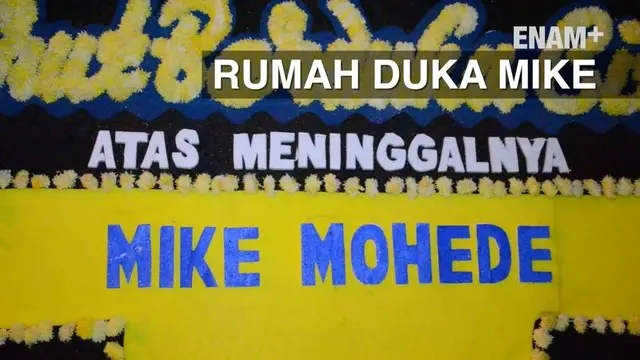 Wafat di RS Premier Bintaro, jenazah artis penyanyi Mike Mohede tiba di rumah duka di kawasan Bintaro, Jakarta Selatan. Rencananya Jenazah akan dimakamkan 2 Agustus 2016 di TPU Bintaro Jakarta Selatan