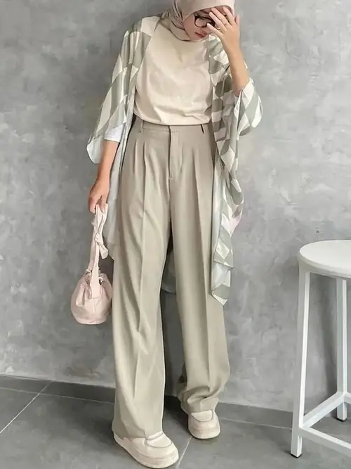Ootd best sale outer hijab