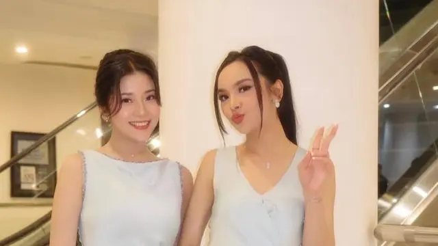 Lyodra Ginting dan Nabila Taqiyyah Kompak Jadi Bridesmaid di Resepsi Brisia Jodie, Pesona Anggun dalam Nuansa Biru Muda