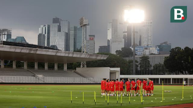 Foto: Skuad Lengkap, Timnas Indonesia Jalani Persiapan Terakhir Jelang FIFA Series 2026 Melawan St Kitts and Nevis