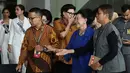 "Mereka sudah jadi publik figur. Mereka jadi teladan dan contoh bagi puteri Indonesia lainnya. Semoga kerjasama yang baik ini bisa intensif ke depan,” ucap Basaria Panjaitan. (Bambang E. Ros/Bintang.com)