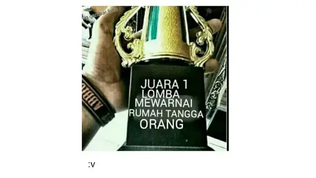 6 Potret Juara 1 Perlombaan Kategori Percintaan Ini Kocak, Bikin Senyum Tipis