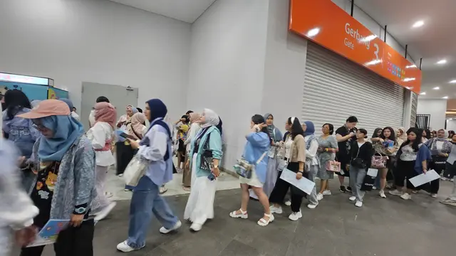 Fan Meeting Kim Seon Ho di Indonesia Arena (Zulfa Ayu)