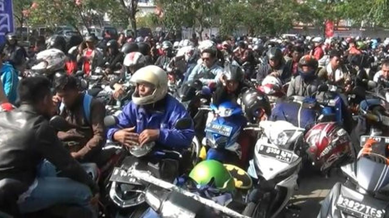 H-4 Lebaran, ribuan pemudik motor padati Pelabuhan Tanjung Priok
