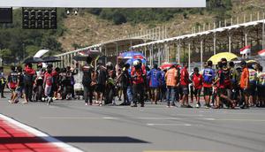 Balapan seri perdana Kejurnas Balap Motor Sportbike Pertamina Mandalika Racing Series 2026 sukses digelar pada 24-26 April 2026 di Pertamina Mandalika International Circuit, Lombok, NTB. (Mandalika Racing Series)