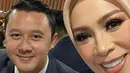 Penyanyi dan penulis lagu yang kini menjadi anggota DPR itu kembali tampil dengan kebaya janggan andalannya seperti saat ia dilantik menjadi anggota.  [@melly_goeslaw].