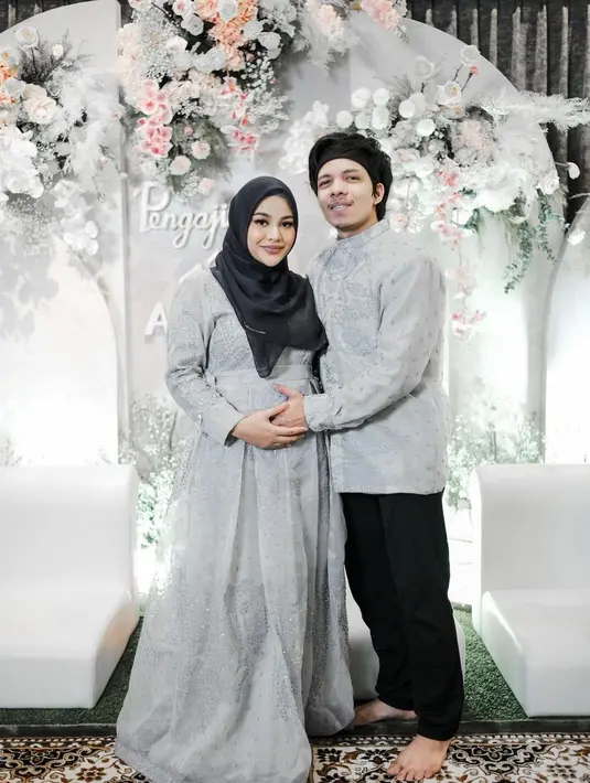 Pengajian 4 Bulanan Aurel Hermansyah (Youtube/AH)