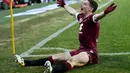 Pemain Torino, Andrea Belotti  terbilang cukup subur untuk menebol gawang lawan hingga pekan ke-22, dia telah mengoleksi 14 gol, dengan torehan ini Adrea bisa menjadi pesaing berat untuk perebutan topskor Serie A. (EPA/Alessandro Di Marco)