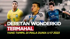 Berita video berikut ini daftar lima pemain dengan nilai pasar termahal yang tampil di Piala Dunia U-17 2023.