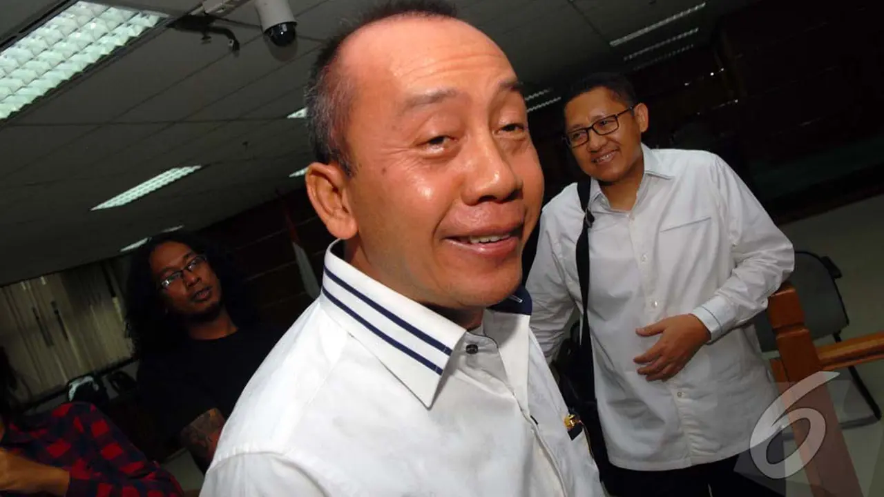 Jadi Saksi di Persidangan Anas, Saan Mustopa Umbar Senyum