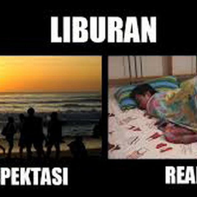 5 Ekspektasi Vs Realita Saat Hari Libur Ini Benar Adanya Pernah Ngalamin Hot Liputan6 Com